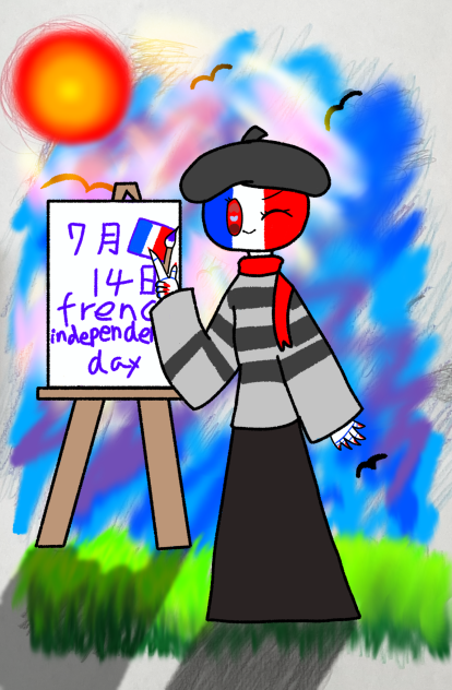 フランス独立記念日🇫🇷！