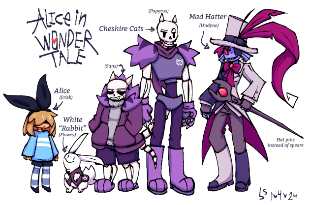 Alice in Wondertale AU