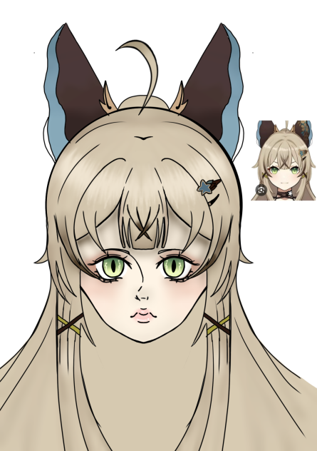 I drew kirari!