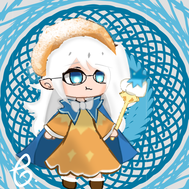 when my oc is cosplaying as cream puff