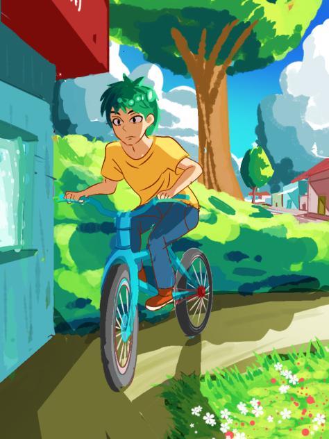 Zack OC study of scenery and colors.