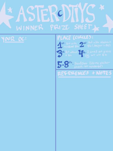 Aster DTIYS Winner Sheet