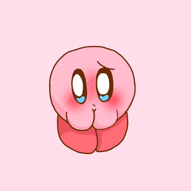 照れてる...