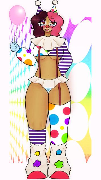 clown girl