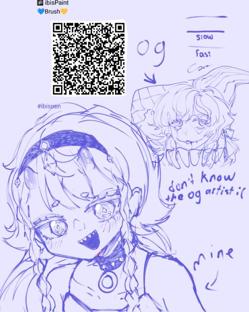 Sketching brush I found!