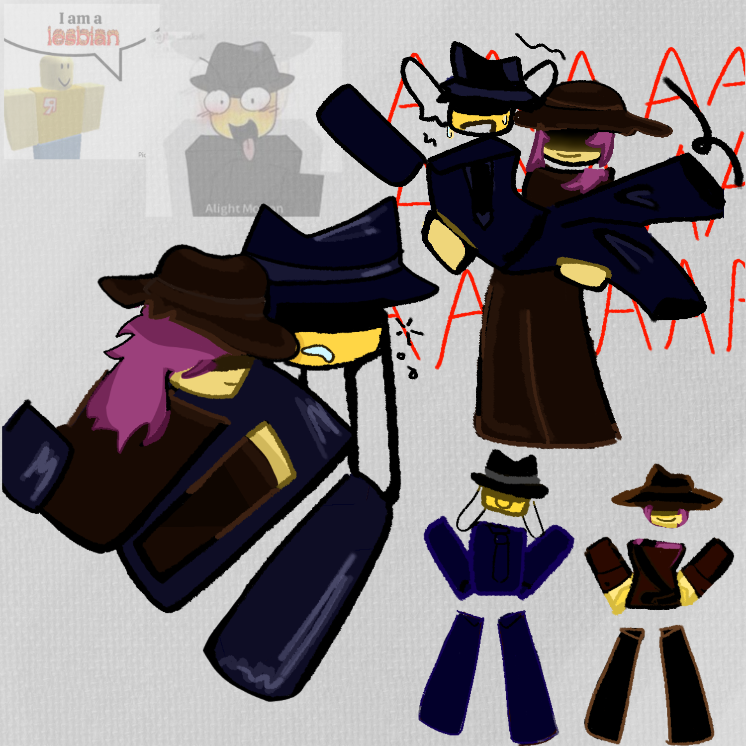 Brimfedora art !!(req) - ibisPaint