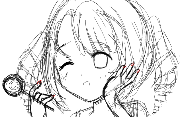 I want to eat lollipop (sketch)