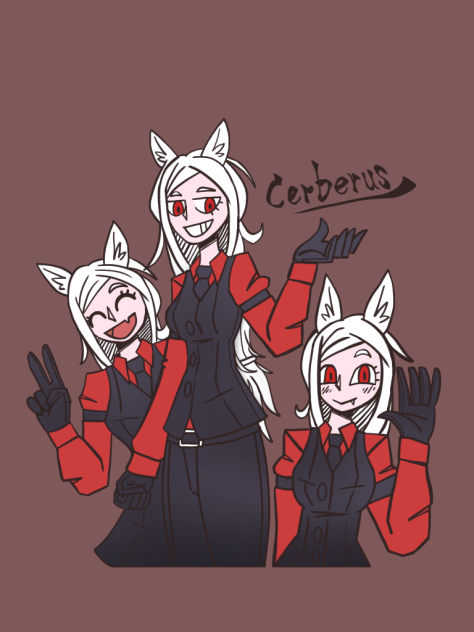 Three brothers Cerberus