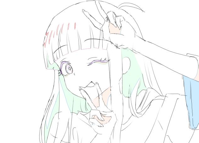 原画風に描いてみた！