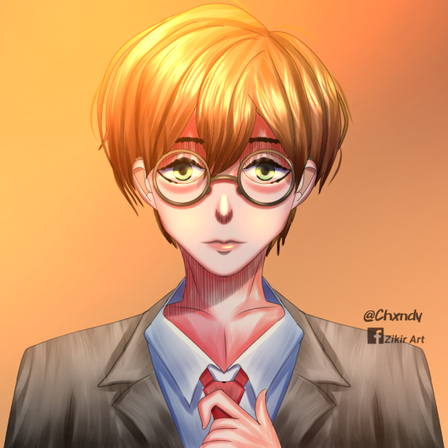 Fanart oc has a friend.part1