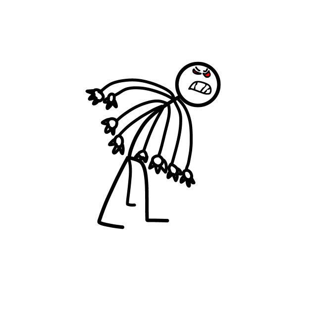 This stickman went mad on twitter V2
