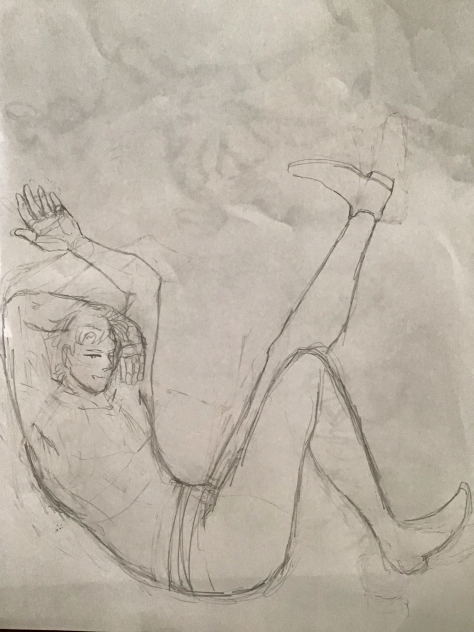 Sketch of Joseph Joestar
