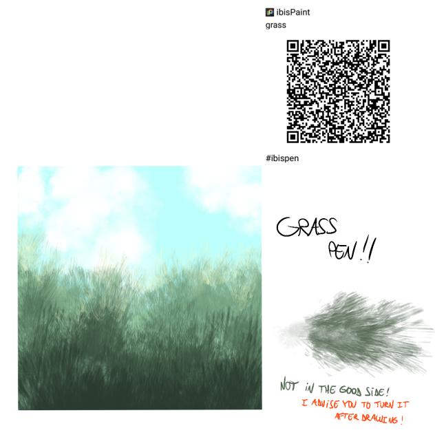 Grass Brush ! - ibisPaint