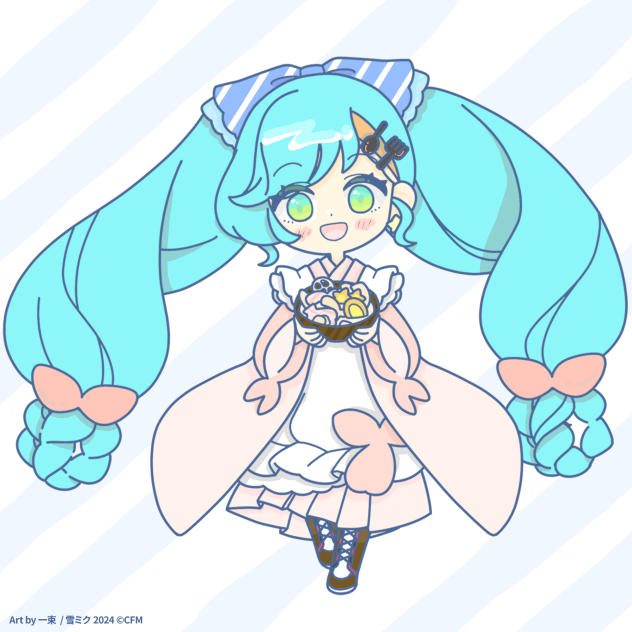 雪ミクちゃん！
