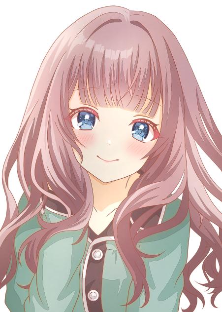 髪下ろした穂波