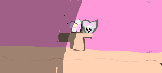 The cat in a box (emoji cat)