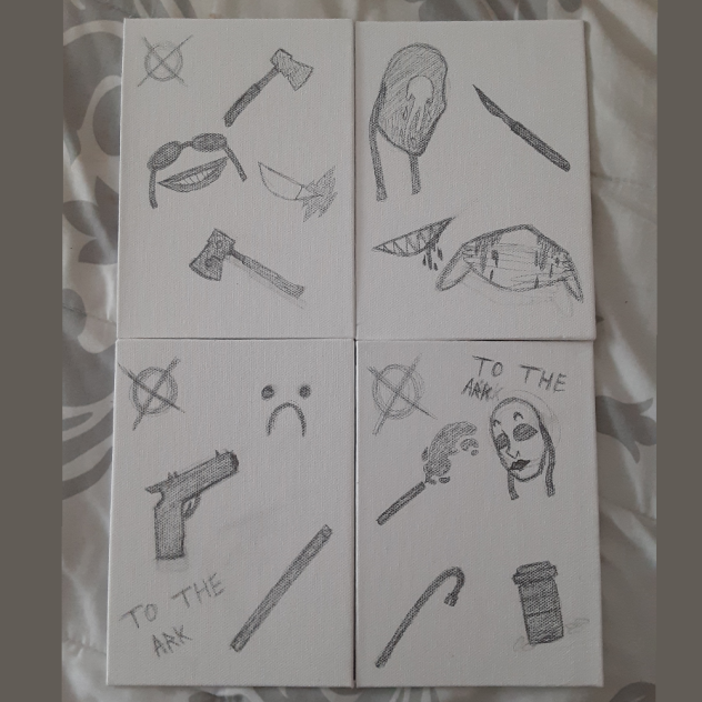 •《Canvas WIP. It's 4 small ones tho-》•