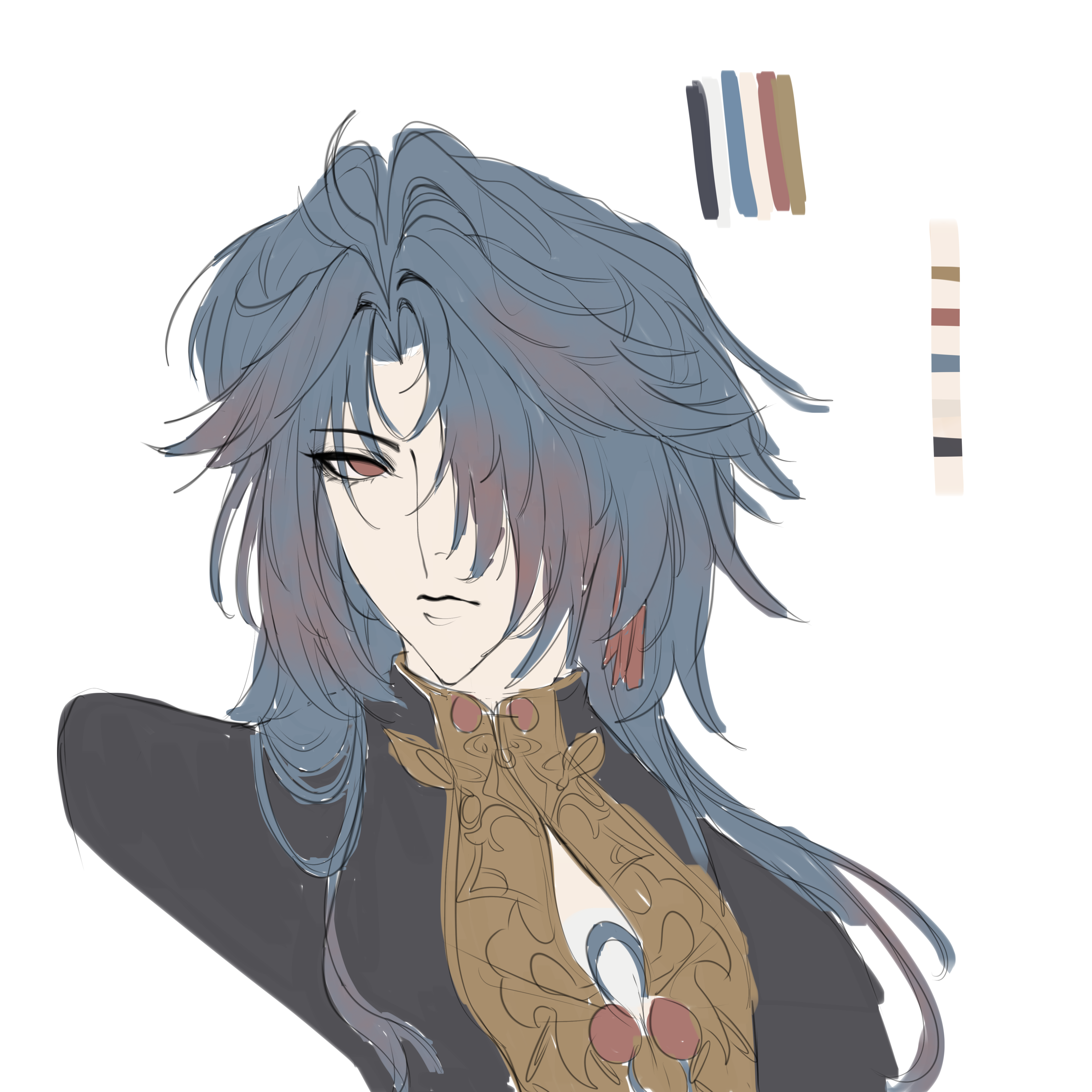 Tried a new color picking thing - ibisPaint