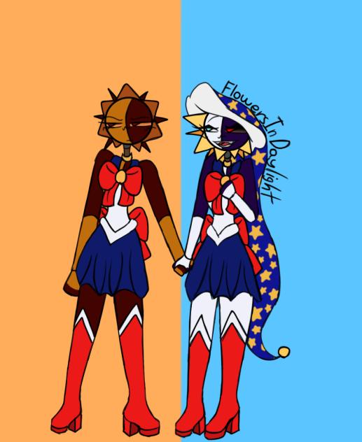 Sailor Solar and Ruin