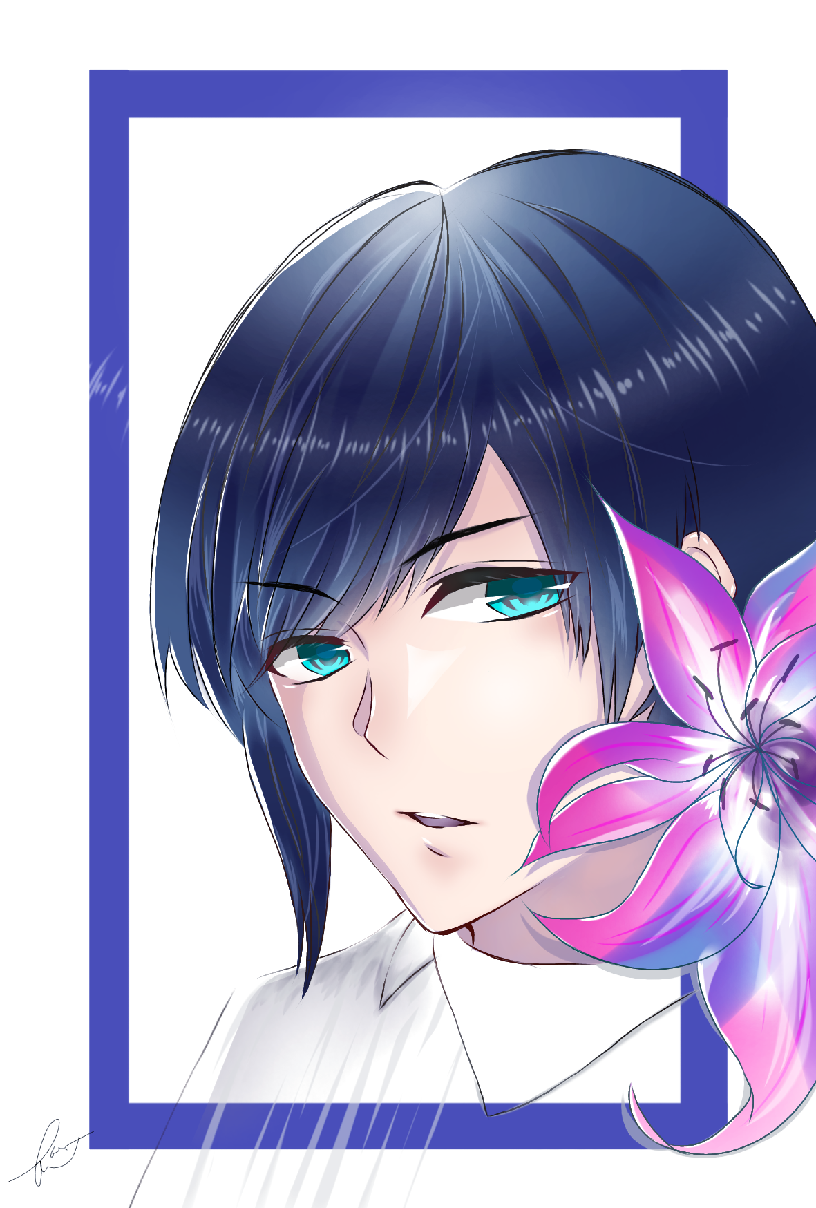 蒼井翔太 Flower Ibispaint