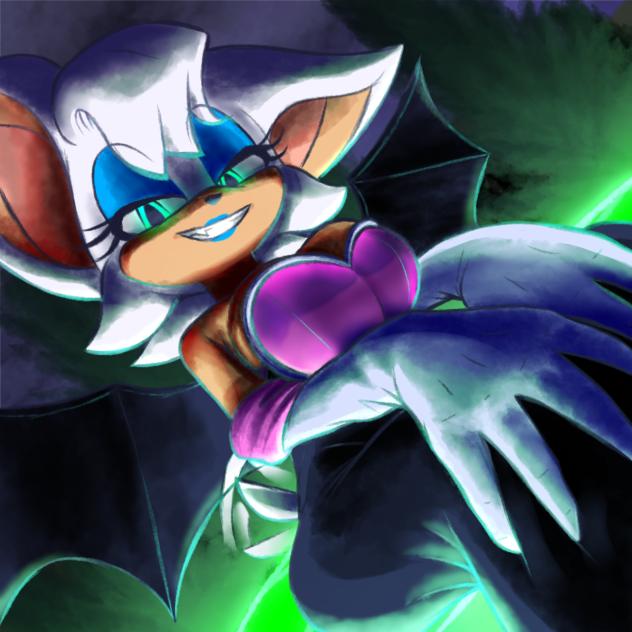 GET DOWN THERE, ROUGE! 👇 - ibisPaint