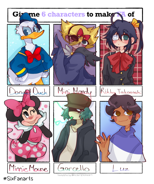 SixFanarts (pt.2)
