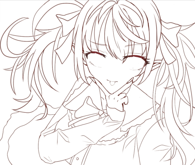 バンパイア（線画）