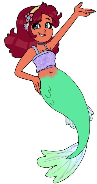 Shara Van Der Zee (Mermaid Form).