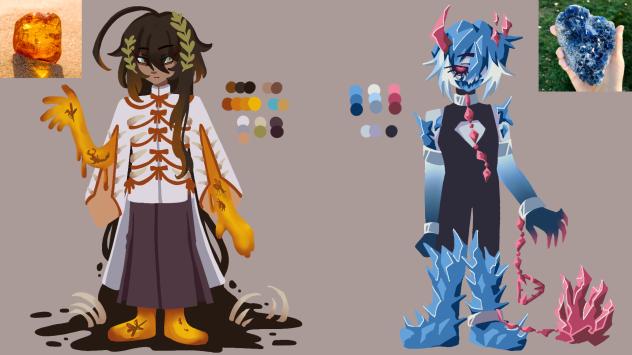 fossils Ron & crystals poiyo