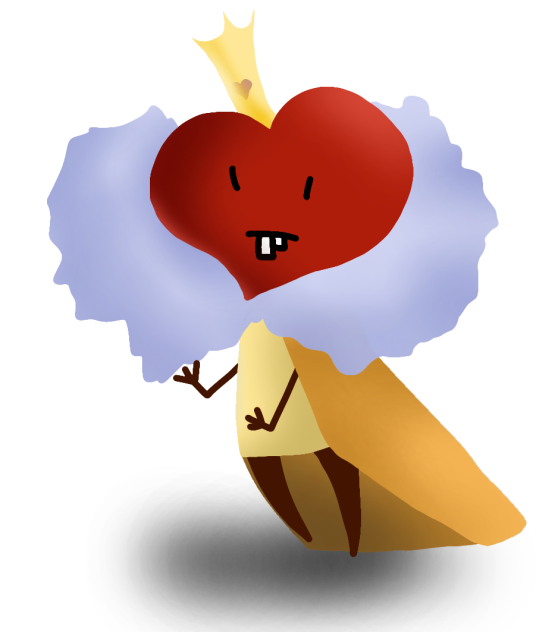 a butt as a head