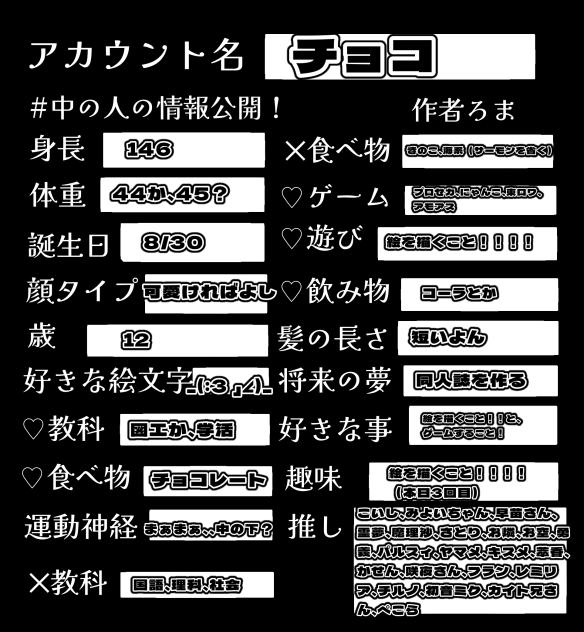 中の人情報やで