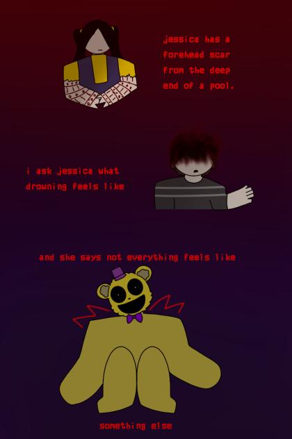 jessica has a forehead scar