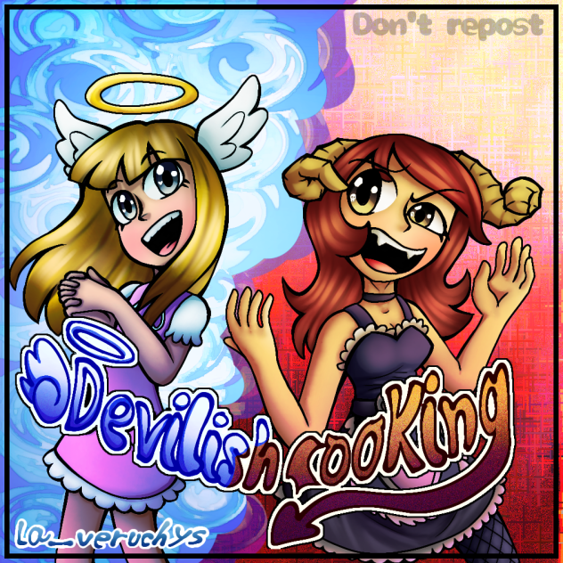 Devilish cooking old game 💙❤️