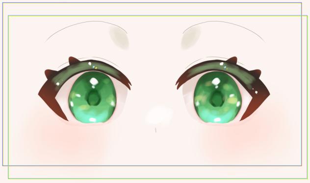 お目目練習　5日目