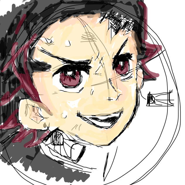 【模写】半天狗戦　炭治郎