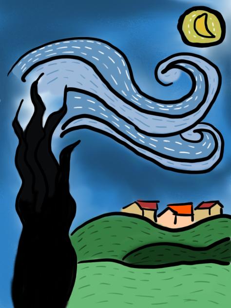 starry night - ibisPaint