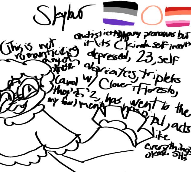 a lil bit of skylar lore (TW!)