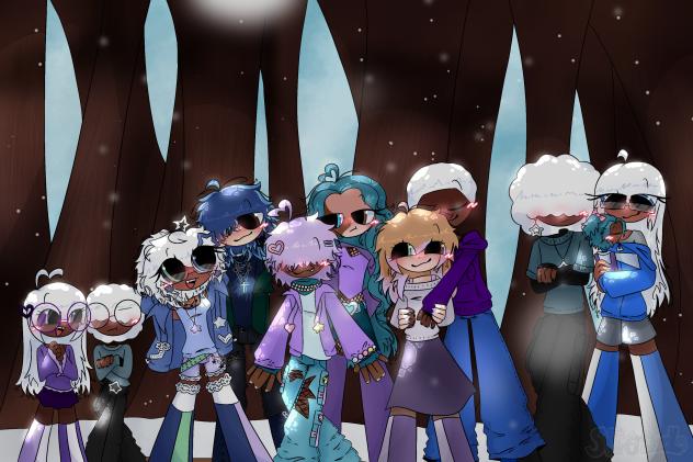 💜🩵✨❄️~^{Winter Walk}^~ ❄️✨🩵💜