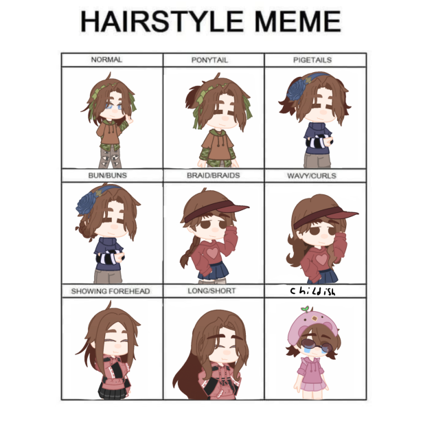 Hair meme