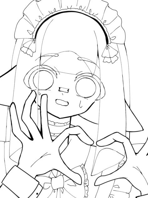 ぽとの塗り絵