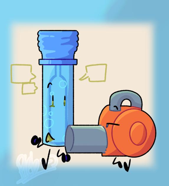 Leaf Blower & Bubble Blower (^_^)