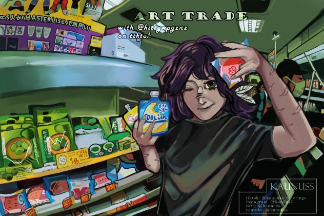 Market Fun (art trade)