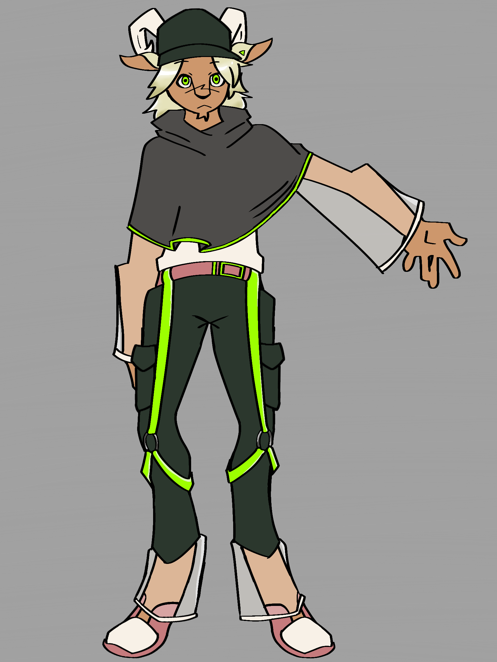 Michael Tavan ref sheet and redesign - ibisPaint