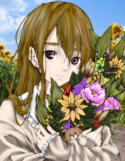 ゲームの中の幸薄そうな村の少女