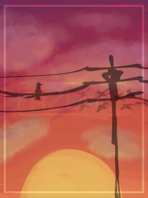 sunset - ibisPaint