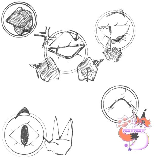 Origins Reborn Mascot doodles
