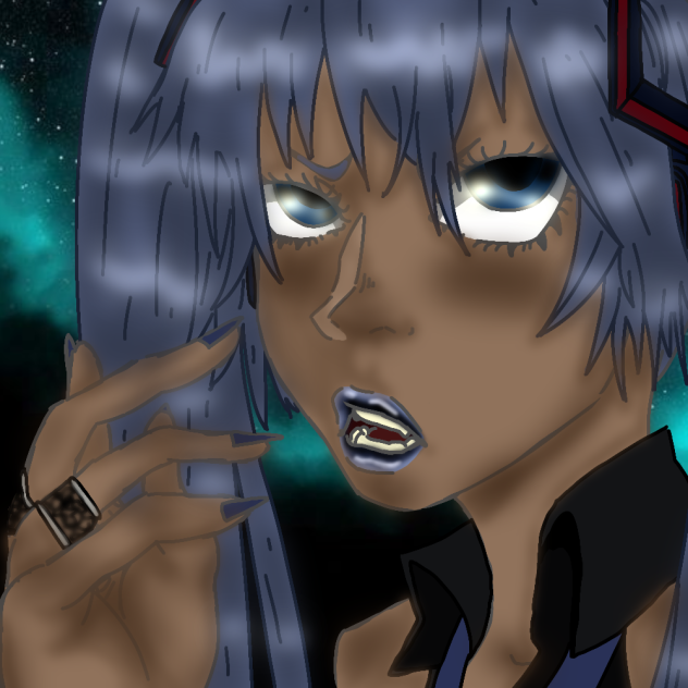 Brown skin Hastune miku w bg
