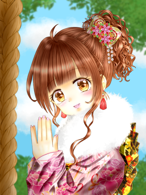 なに、お願いしたの？