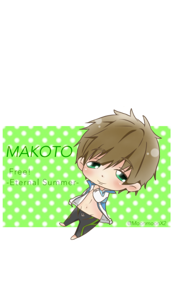 Free! 真琴 ちびキャラ