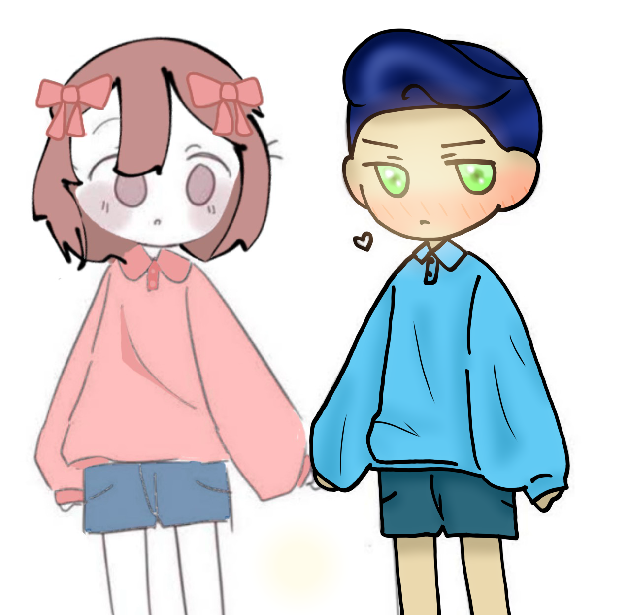 Cute collab with lah - ibisPaint
